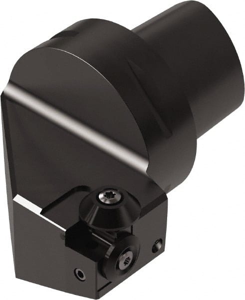 Seco - Insert Style Thread Chaser, 80mm Head Length, Right Hand Cut, External Modular Threading Cutting Unit Head - System Size C8, 55mm Center to Cutting Edge, Series Seco-Capto - Exact Tooling