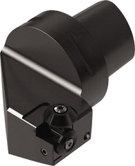 Seco - Insert Style Thread Chaser, 80mm Head Length, Right Hand Cut, External Modular Threading Cutting Unit Head - System Size C8, 55mm Center to Cutting Edge, Series Seco-Capto - Exact Tooling