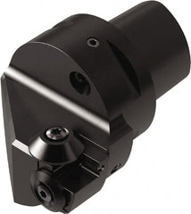 Seco - Insert Style Thread Chaser, 65mm Head Length, Right Hand Cut, External Modular Threading Cutting Unit Head - System Size C6, 45mm Center to Cutting Edge, Series Seco-Capto - Exact Tooling