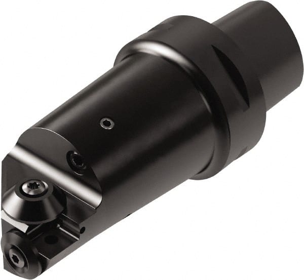 Seco - Insert Style Thread Chaser, 115mm Head Length, Right Hand Cut, External Modular Threading Cutting Unit Head - System Size C6, 27mm Center to Cutting Edge, Series Seco-Capto - Exact Tooling