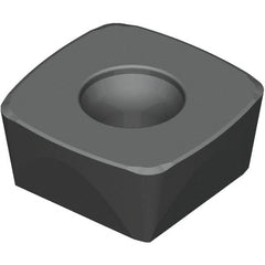 Kennametal - XDPW120515 D Grade KCPK30 Carbide Milling Insert - TiN/TiCN/Al2O3 Finish, 7/32" Thick, 1/2" Inscribed Circle, 1.5mm Corner Radius - Exact Tooling
