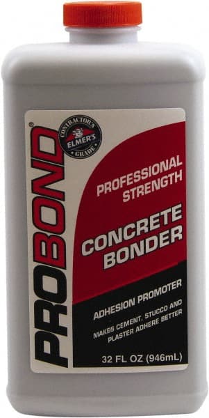 Elmer's - Drywall & Hard Surface Compounds; Type: Concrete Repair/Resurfacing ; Color: Gray ; Container Size (Qt.): 1.00 ; Container Type: Bottle ; Container Type: Bottle ; Applications: Makes Cement, Stucco, and Plaster Adhere Better - Exact Tooling