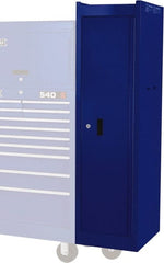 Proto - 4 Drawer Blue Locker Cabinet - 15" Wide x 58" High x 18" Deep, Use with Heavy-Duty Key Drawer Liner - Exact Tooling