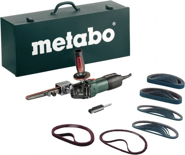 Metabo - 1/4 to 3/4 x 18", Air Belt Sander - 4,250 SFPM - Exact Tooling