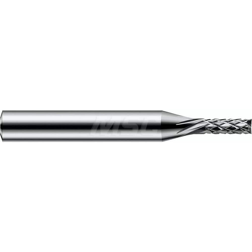 Harvey Tool - 1/4" Diam, 3/4" LOC, 1/4" Shank Diam, 10-Flute End Mill-End Diamond-Pattern Router Bit - Exact Tooling