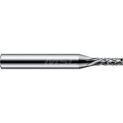 Harvey Tool - 1/2" Diam, 1-1/2" LOC, 1/2" Shank Diam, 12-Flute End Mill-End Diamond-Pattern Router Bit - Exact Tooling