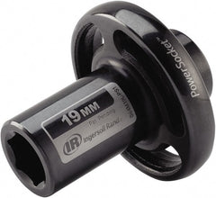Ingersoll-Rand - 1/2" Drive 19mm Standard Impact Socket - 6 Points, 3-1/10" OAL - Exact Tooling