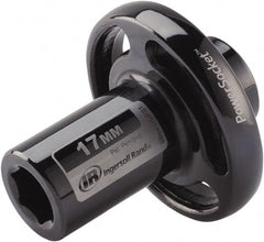 Ingersoll-Rand - 1/2" Drive 17mm Standard Impact Socket - 6 Points, 3-1/10" OAL - Exact Tooling