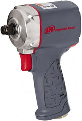 Ingersoll-Rand - 1/2" Drive, 7,000 RPM, 450 Ft/Lb Torque Impact Wrench - Pistol Grip Handle, 1,250 IPM, 17 CFM, 90 psi, 1/4" NPTF Inlet - Exact Tooling