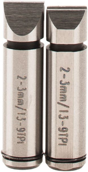 SPI - Micrometer Anvil - 2 to 3mm, Use with SPI Thread Micrometers - Exact Tooling