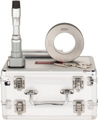 SPI - 2 to 2.5", 4.49" Gage Depth, Mechanical Inside Hole Micrometer - 0.0002" Graduation, 0.0002" Accuracy, Ratchet Stop Thimble - Exact Tooling