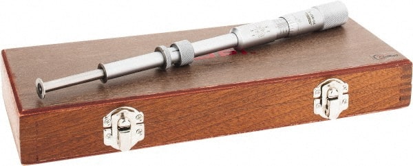 SPI - 2.05 to " Inside Range, 2 to 3" Outside Range, Mechanical Groove Micrometer - 0.001" Graduation, 0.0010" Accuracy, 0.52" Measuring Disc Diam, 0.03" Disc Edge Thickness - Exact Tooling