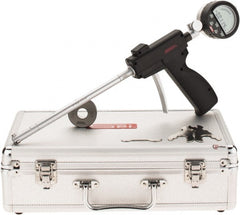 SPI - 0.5 to 0.65", 2.6" Deep, Pistol Grip Electronic Bore Gage - Up to 0.00016" Accuracy, 0.0001" Resolution, Includes Indicator - Exact Tooling