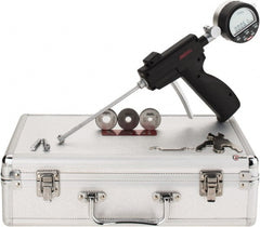 SPI - 0.275 to 1/2", 2" Deep, Pistol Grip Electronic Bore Gage Set - Up to 0.00016" Accuracy, 0.0001" Resolution, Includes Indicator - Exact Tooling