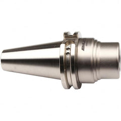 Emuge - CAT40 Taper Shank, 3/4" Hole Diam x 40mm Nose Diam Milling Chuck - 62mm Projection, Through-Spindle Coolant, Balanced to 20,000 RPM - Exact Tooling
