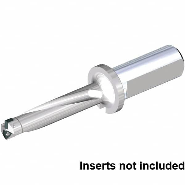 Kennametal - 104mm Max Drill Depth, 4xD, 26mm Diam, Indexable Insert Drill - 2 Inserts, 32mm Shank Diam, Straight Shank - Exact Tooling