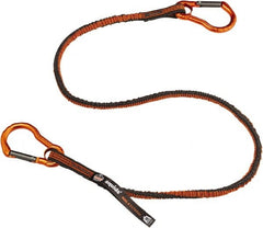 Ergodyne - 38" Tool Lanyard - Carabiner Connection, 60" Extended Length, Gray - Exact Tooling