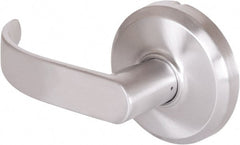 Stanley - Grade 2 Dummy Lever Lockset for 1-3/8 to 2" Thick Doors - 2-3/4" Back Set, Keyless Cylinder, Brass Alloy, Chrome Finish - Exact Tooling