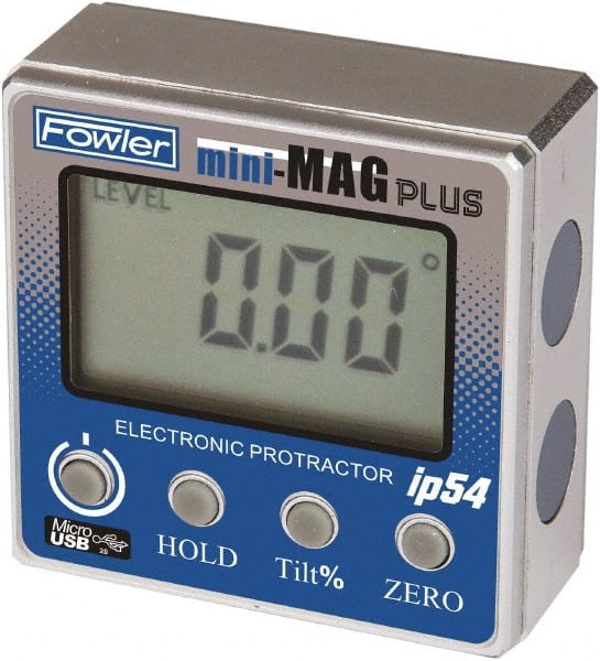 Fowler - Digital & Dial Protractors Style: Protractor Measuring Range (Degrees): 360.00 - Exact Tooling
