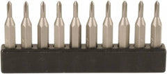 Wiha - #1, Phillips Screwdriver Bit - 28mm OAL - Exact Tooling