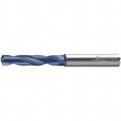 Walter-Titex - 3.6mm 140° Solid Carbide Screw Machine Drill Bit - Right Hand Cut, 20mm Flute Length, 62mm OAL, Through Coolant - Exact Tooling