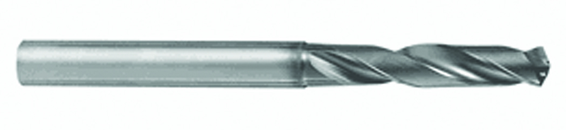 DSX0800F03 Solid Carbide Drill With Coolant - Exact Tooling