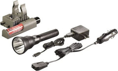 Streamlight - White LED Bulb, 615 Lumens, Industrial/Tactical Flashlight - Black Aluminum Body, 1 3.75V Lithium-Ion Battery Included - Exact Tooling