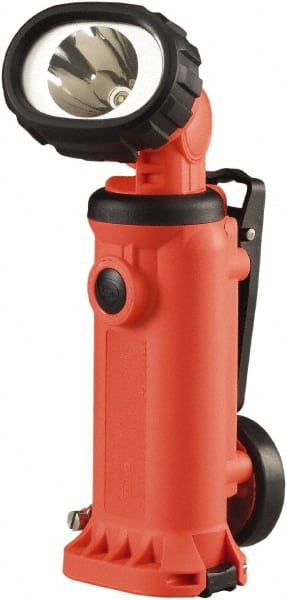 Streamlight - White LED Bulb, 150 Lumens, Industrial/Tactical Flashlight - Orange Plastic Body, 1 4.8 V\xB6Sub-C NiCad Battery Included - Exact Tooling
