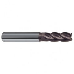 6.5mm Dia. - 63mm OAL - 4 FL Variable Helix Nano-A Carbide End Mill - Exact Tooling