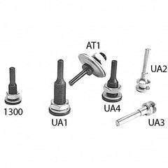 Brush Research Mfg. - Brush Arbors Product Compatibility: NamPower Disc Brush Arbor Type: Threaded Adapter - Exact Tooling