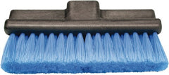 Harper Brush - 10" OAL, Vehicle Brush - Black Polyester Bristles, 2-1/4" Trim Length - Exact Tooling