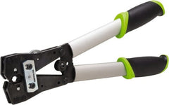 Greenlee - 15-3/4" OAL Crimper - 15-3/4" OAL, 8 - 1/0 AWG Capacity - Exact Tooling