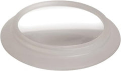 Vision Engineering - 4 Diopter, 0.21' Long x 2-1/2" Wide, Glass & Silicone Task & Machine Light Magnifier Lens - Clear, For Use with Magnifiers, cUL Listed - Exact Tooling