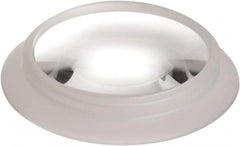 Vision Engineering - 10 Diopter, 0.21' Long x 2-1/2" Wide, Glass & Silicone Task & Machine Light Magnifier Lens - Clear, For Use with Magnifiers, cUL Listed - Exact Tooling