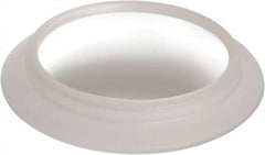 Vision Engineering - 6 Diopter, 0.21' Long x 2-1/2" Wide, Glass & Silicone Task & Machine Light Magnifier Lens - Clear, For Use with Magnifiers, cUL Listed - Exact Tooling