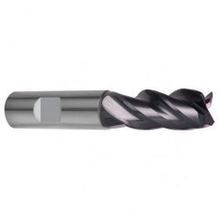 14mm Dia. - 83mm OAL - 4 FL Variable Helix Nano-A Carbide End Mill - Exact Tooling