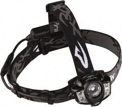 Princeton Tec - White LED Bulb, 130 Lumens, Hands-free Flashlight - Black Plastic Body, 1 3.7V Lithium-Ion Battery Included - Exact Tooling