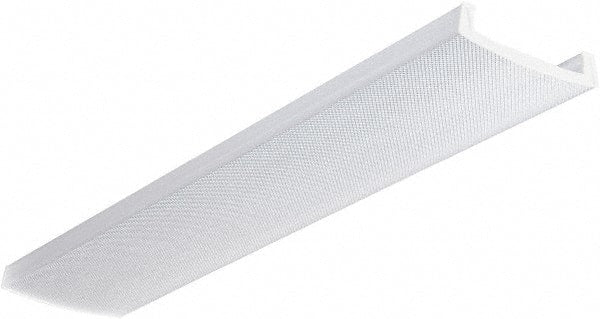 Lithonia Lighting - 15-3/8" Wide x 3" High, Clear Lens, Plastic Fixture Diffuser - Clear (Color) - Exact Tooling