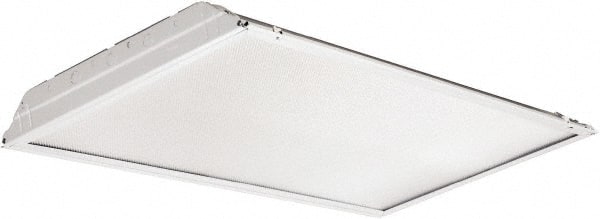 Lithonia Lighting - 0 Lamps, 39 Watts, 2' x 4', LED Lamp Troffer - 120/277 Volt, Dimmable, Acrylic Diffuser, Steel Troffer - Exact Tooling