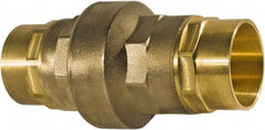 BONOMI - 1/2" Lead Free Brass Check Valve - Exact Tooling
