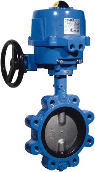 BONOMI - Actuated Butterfly Valves; Pipe Size: 5 (Inch); Actuator Type: Electric ; Style: Lug ; Material: Ductile Iron ; WOG Rating (psi): 200 ; Seat Material: EDPM - Exact Tooling