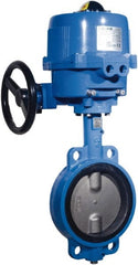 BONOMI - Actuated Butterfly Valves; Pipe Size: 8 (Inch); Actuator Type: Electric ; Style: Wafer ; Material: Cast Iron ; WOG Rating (psi): 200 ; Seat Material: EDPM - Exact Tooling
