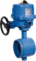 BONOMI - Actuated Butterfly Valves; Pipe Size: 5 (Inch); Actuator Type: Electric ; Style: Grooved ; Material: Ductile Iron ; WOG Rating (psi): 200 ; Seat Material: EPDM - Exact Tooling