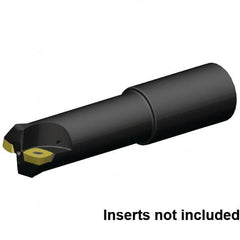 Kennametal - 2" Cut Diam, 3.5mm Max Depth, 38.1mm Shank Diam, Cylindrical Shank Indexable High-Feed End Mill - Screw Holding Method, XE..160512R Insert, 7792VXE16 Toolholder, Through Coolant - Exact Tooling