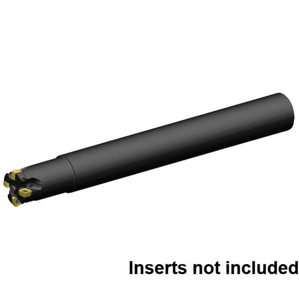 Kennametal - 1-1/4" Cut Diam, 0.9mm Max Depth, 1-1/4" Shank Diam, Cylindrical Shank Indexable High-Feed End Mill - Screw Holding Method, XP..0603.R Insert, 7792VXP06 Toolholder, Through Coolant - Exact Tooling