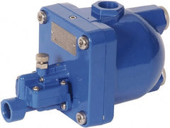 PRO-SOURCE - 1/2" Inlet, Zero Air Loss Condensate Drain Valve - 3/8" NPT Outlet, 87 to 175 psi - Exact Tooling