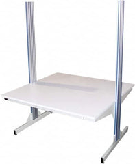 Proline - Steel Bull Nose Edge Workbench & Workstation Add On Work Bench - 60" Deep, Use with Proline Dimension Next Series - Exact Tooling