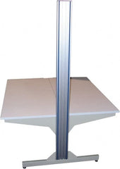 Proline - Steel Bull Nose Edge Workbench & Workstation Add On Work Bench - 60" Deep, Use with Proline Dimension Next Series - Exact Tooling