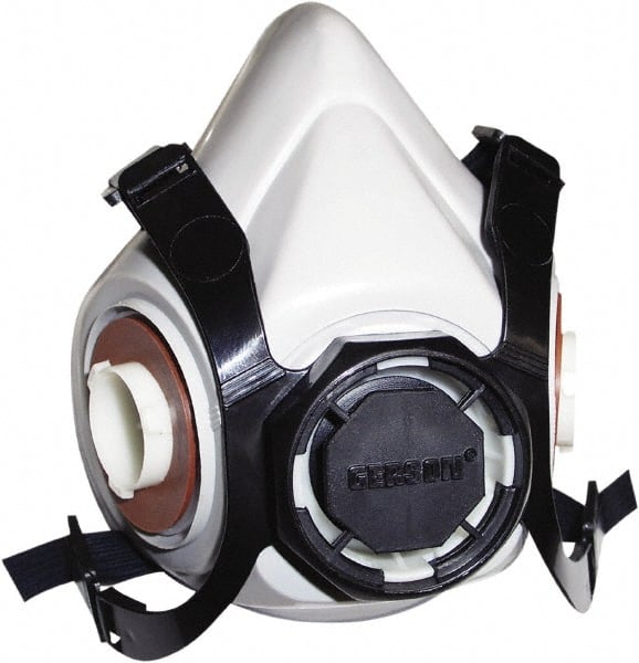 Gerson - Series Professional, Size M Half Mask Respirator - 4-Point Suspension, Click In Place Connection - Exact Tooling