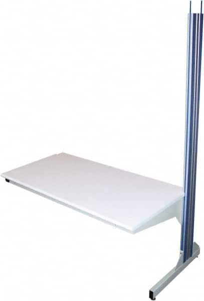 Proline - Steel Bull Nose Edge Workbench & Workstation Add On Work Bench - 30" Deep, Use with Proline Dimension Next Series - Exact Tooling